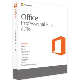   Microsoft Office 2016 Professional Plus (1 eszköz / Lifetime) (Költöztethető)