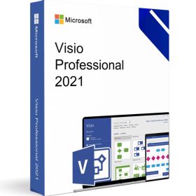   Microsoft Visio Professional 2021 (5 eszköz) (Online aktiválás)