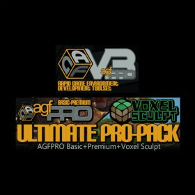   Axis Game Factory's AGFPRO + Voxel Sculpt + Premium Bundle (1 eszköz / Lifetime) (Steam)