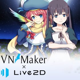 Visual Novel Maker + Live2D (1 eszköz / Lifetime) (Steam)