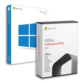   Microsoft Windows 10 Home (OEM) + Microsoft Office 2021 Professional Plus (Online aktiválás)
