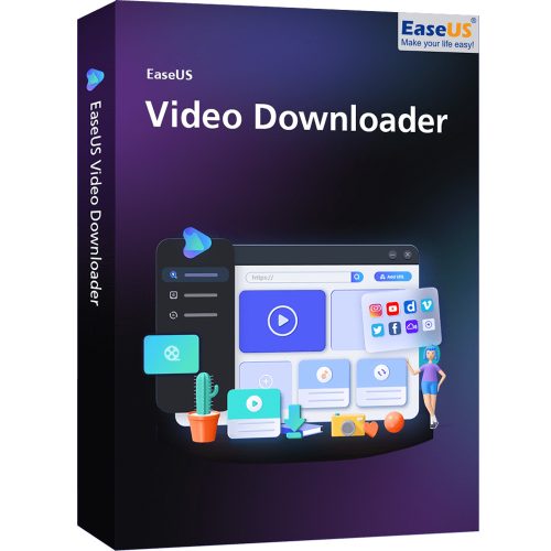 EaseUS Video Downloader Pro (3 eszköz / Lifetime)