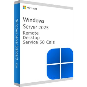   Microsoft Windows Server 2025 Remote Desktop Services Device CAL (50 eszköz)