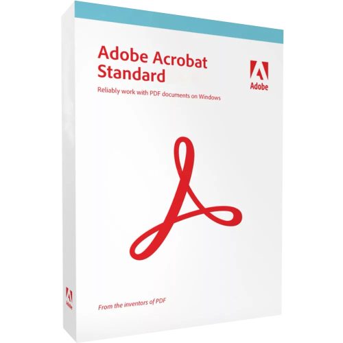 Adobe Acrobat Standard (1 felhasználó / 1 év) (EU)