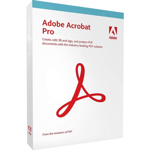 Adobe Acrobat Pro (1 felhasználó / 1 év) (EU)