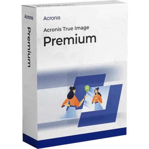 Acronis True Image Premium (3 eszköz / 1 év) + 1 TB Felhőalapú tárolás (Előfizetés) (EU)